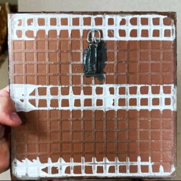 2 - Southwest Native American Tile Art Indian Britt Husney Harvest - Picture 4 of 5